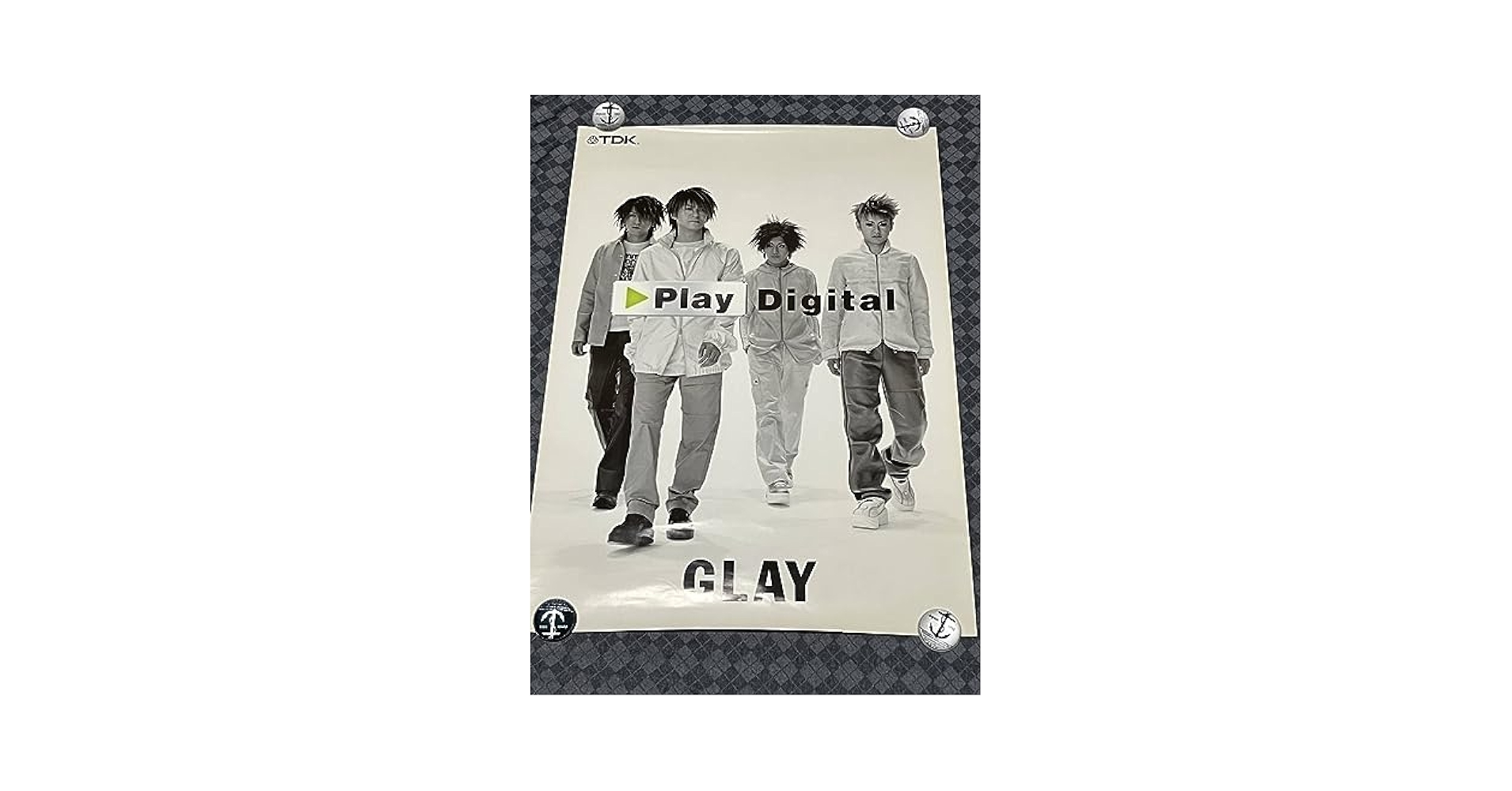 Amazon.co.jp: GLAY ポスター ③ TDK TERU JIRO TAKURO HISASHI